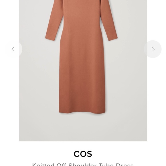 Beautiful COS Knitted Off-ShoulderTube Dress - Picture 7 of 8